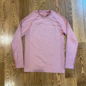 Figs Women's Pink Long Sleeve Top